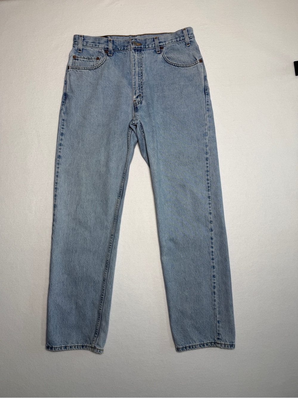 1999 Levi's 505 Straight Leg Jeans Actual Size 34 X 31 Vintage READ DESCRIPTION